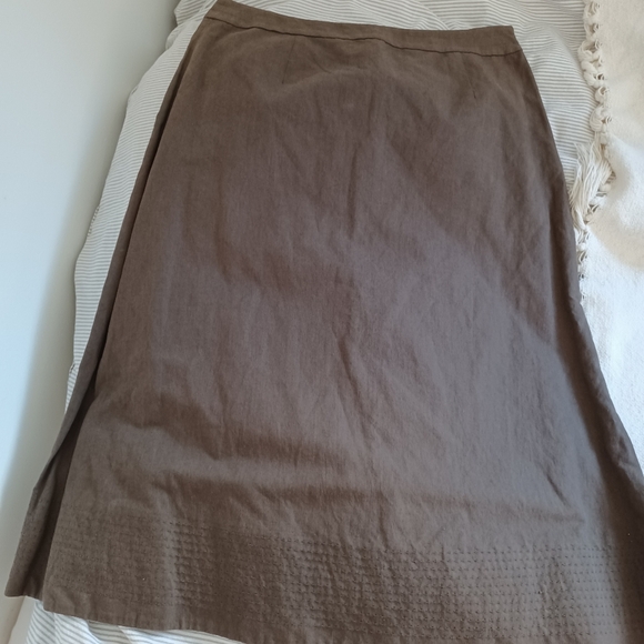 Talbots Linen skirt. Size 2 - Picture 4 of 4
